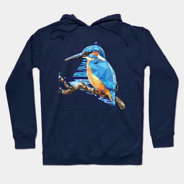 Kingfisher Hoodie by kataszep